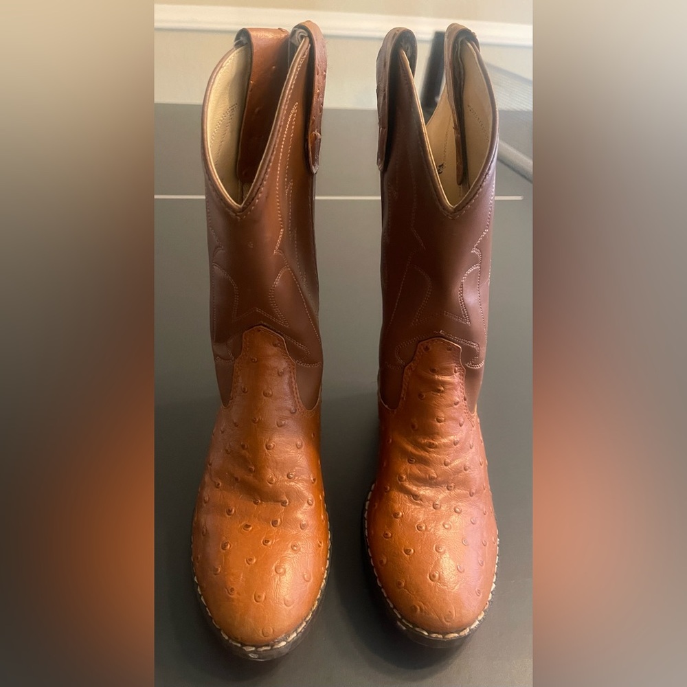 Old west boots size 10 little boys